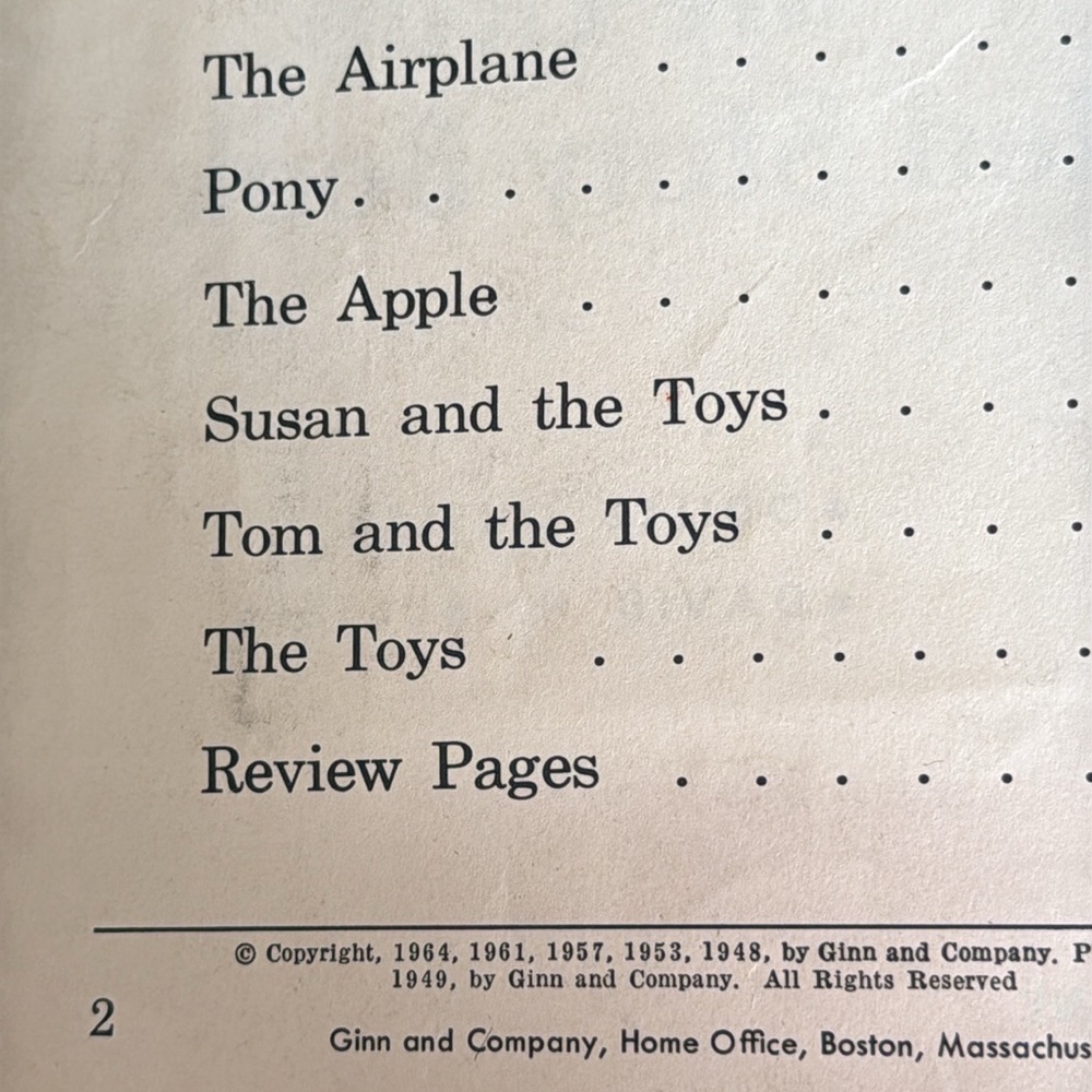 Vintage “My Little Red Story Book” – Ginn Basic Readers Primer - Picture 4 of 12